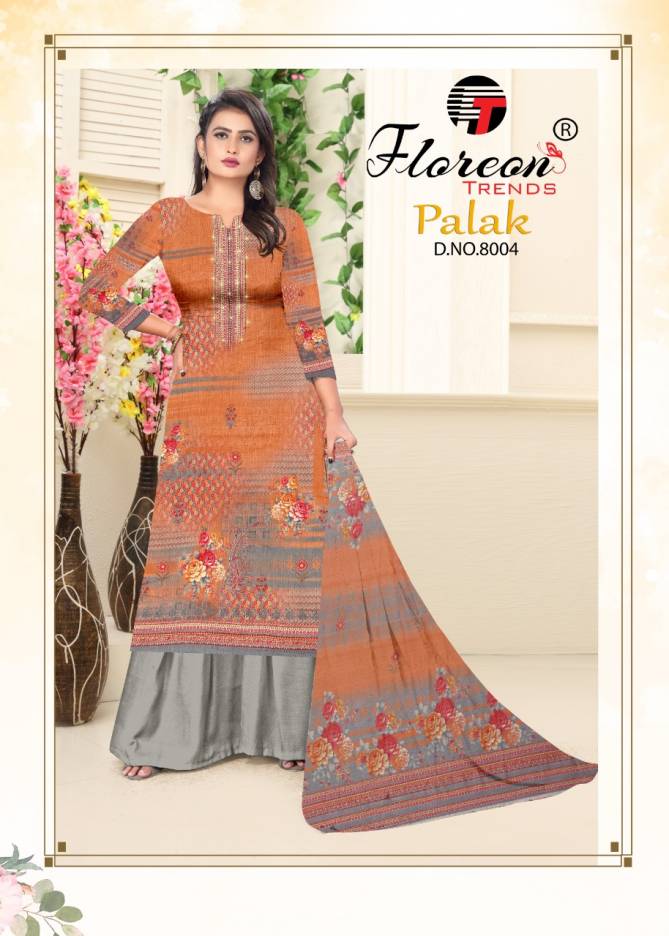 Floreon Trends Palak Regular Wear Cambric Cotton Printed Dress Material Collection